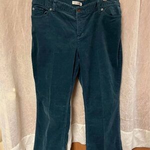 Coldwater Creek size 14p Women's Blue corduroy Jeans
